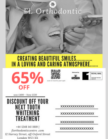 Postcard Marketing for Orthodontic Centre